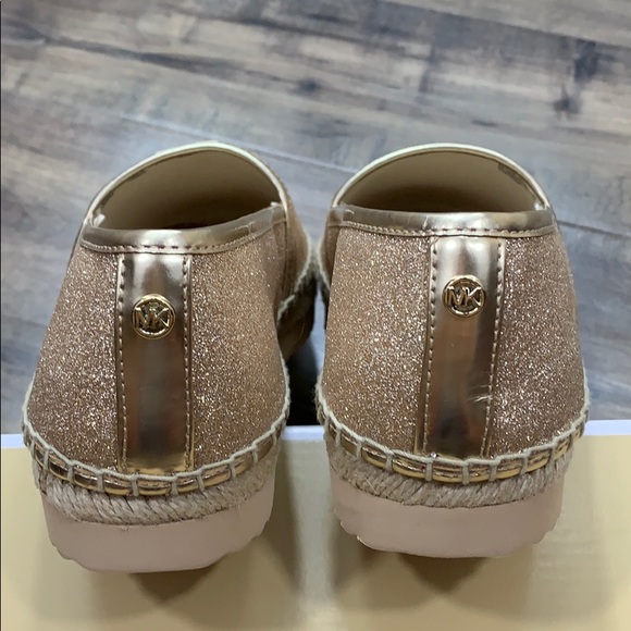 MICHAEL KORS MATHILDE ESPADRILLE PIXIE FINE GLITTE - Picture 3 of 16
